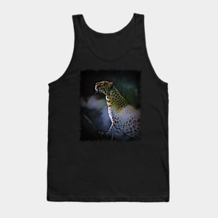 Leopard In The Shadows Tank Top